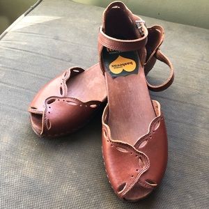 Swedish Hasbeens Clog Sandals